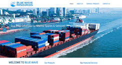 Desktop Screenshot of bluewaveresources.com
